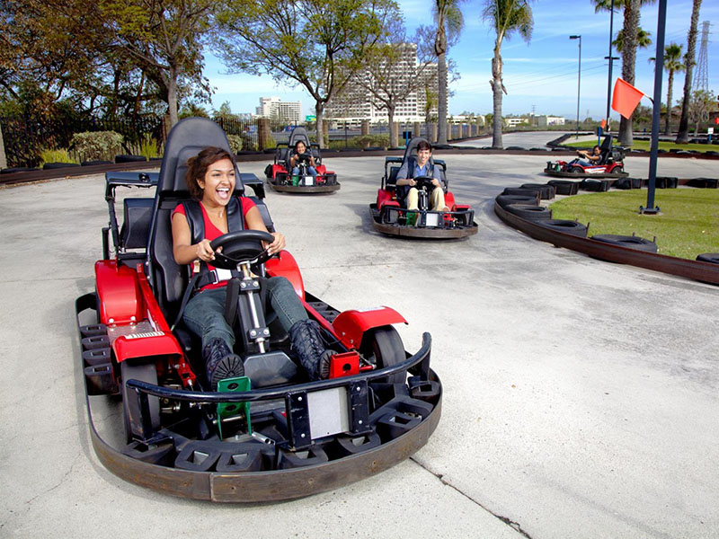 Go karts at Boomers park