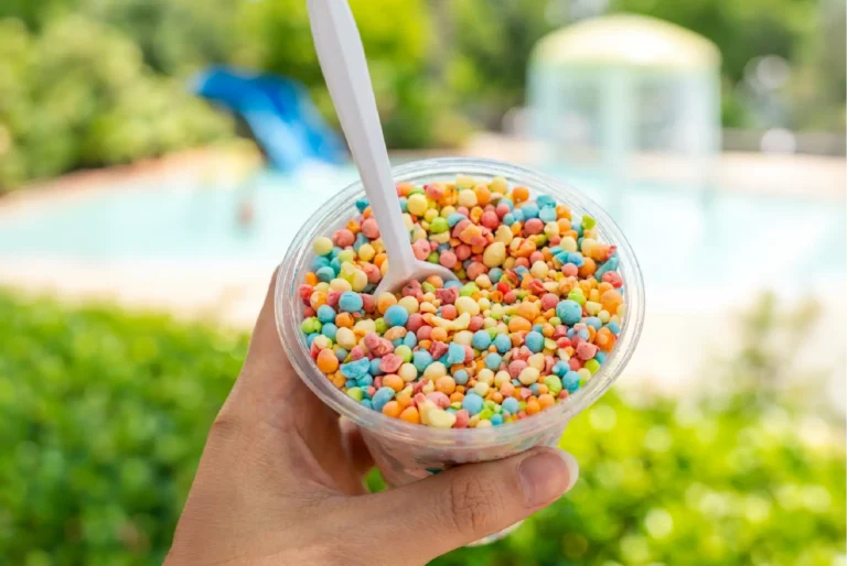 dippin dots at waterpark