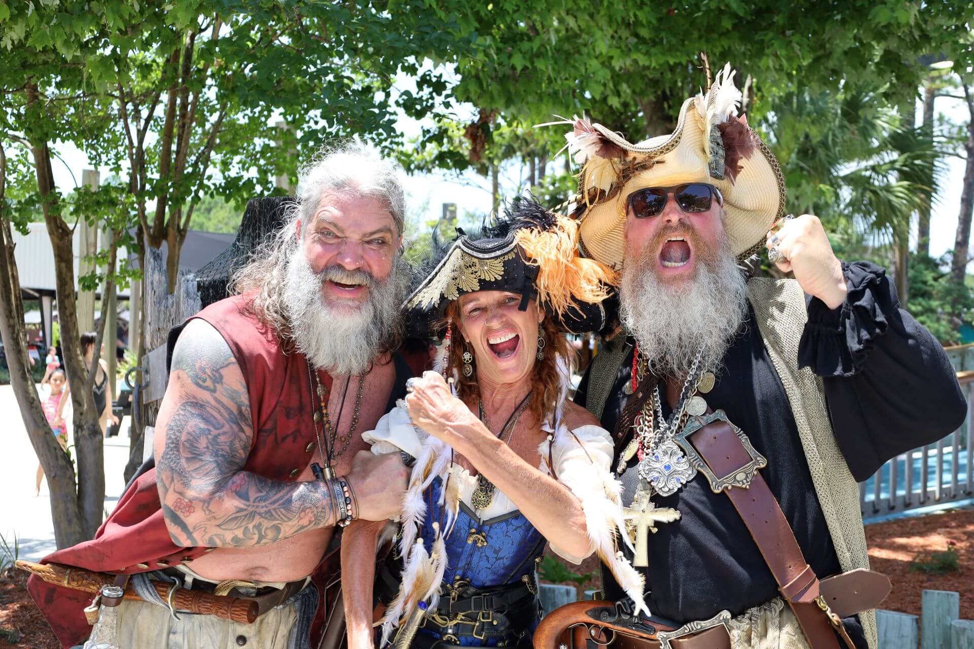 Pirates at the waterpark