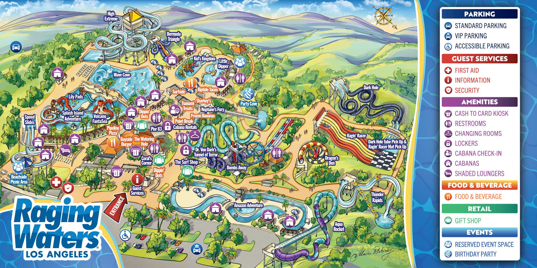 Overview Park Map - RWLA